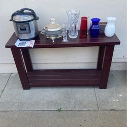 Library Table, ,instant Cook Pot,crystal Vase