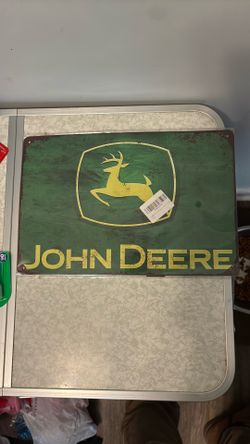John Deere Wall Plaque