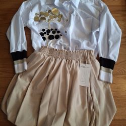 Women's Bubble Skirt Shirt
