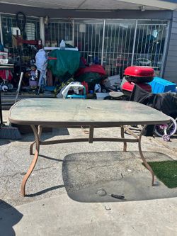 Patio table