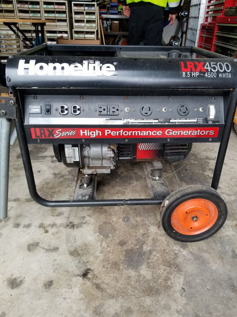 Homelite Generator 4500