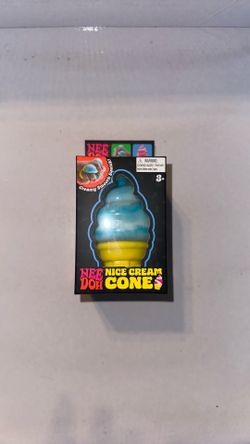 Needoh nice cream cone blue