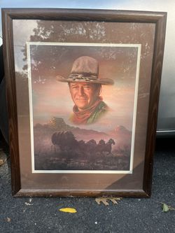 John Wayne Picture Frame