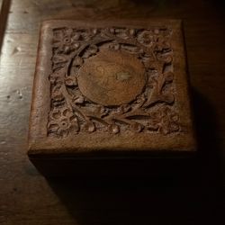 Hand Carved/made Watch Box 
