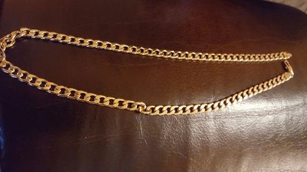 14k gold plated necklace