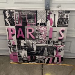 Paris Wall Canvas