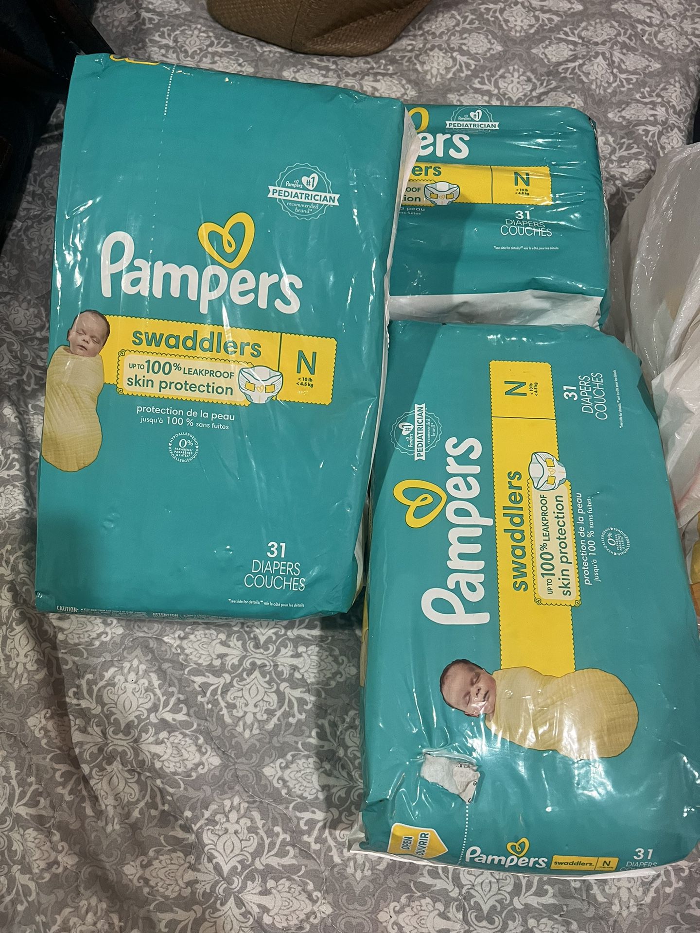 Pampers Brand Size Newborn 