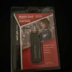 SanDisk Mobile Card Reader/Writer Verizon Wireless HighSpeed USB 2.0 Certified