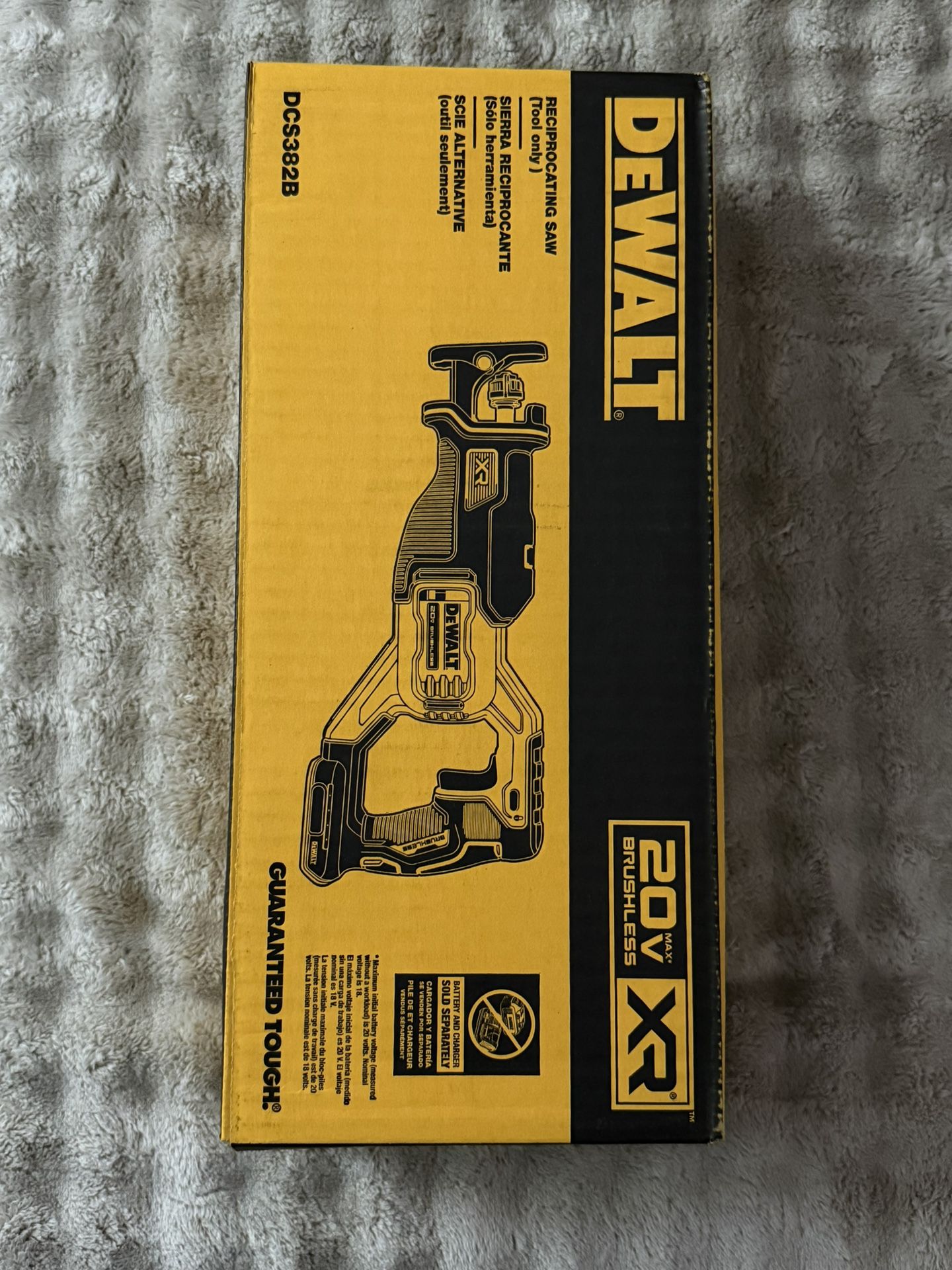 DEWALT 20V MAX Cordless Brushless Reciprocating Saw (Tool Only
