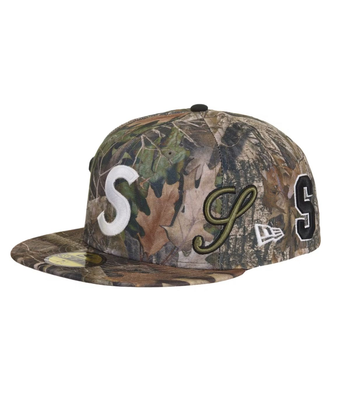 Supreme S Logo New Era Fitted Hat