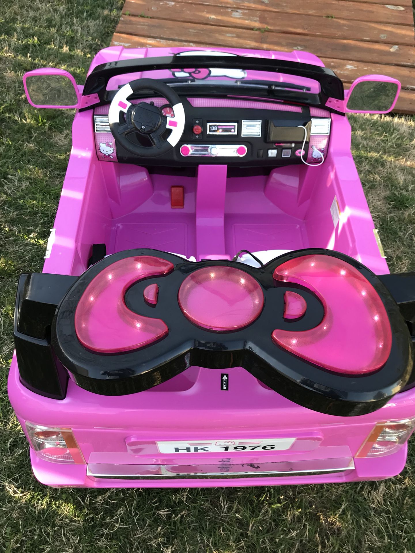 Hello Kitty SUV 12-Volt Battery-Powered 2 Seats Ride-On, Light-up, Pink for  Sale in Dallas, NC - OfferUp