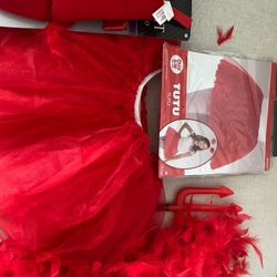 Devil, Accessories Set Includes Devil Horns Sword, And Tail And Tutu