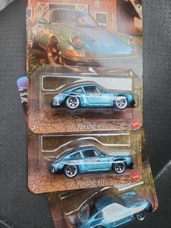 Hot wheels silver vintage Porsche