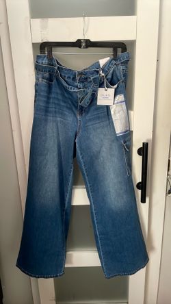 Wide leg jeans
