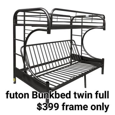 Futon Bunkbed With Full Frame Only 399 With 2 Mattress 599