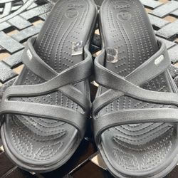 Crocs Wedges Size 11