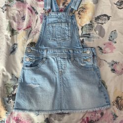 Little Girl Skirt Overall