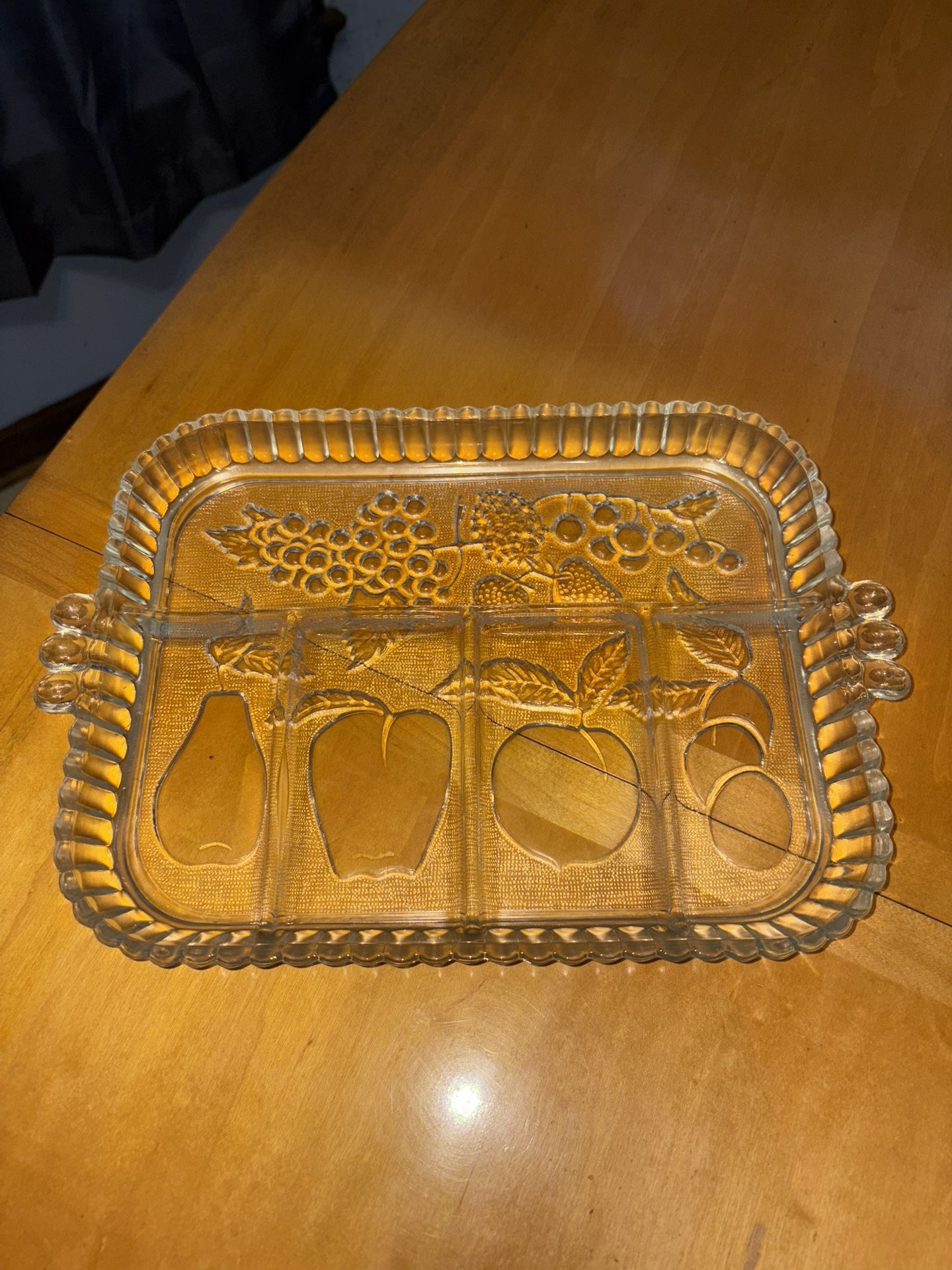 Presentations Crystal Relish Tray