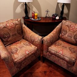 Ethan Allen upholstered chair 