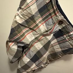 Old Navy Shorts, Size 34, Men’s, Multi Plaid 