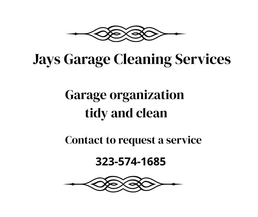 Garage Cleaning Service