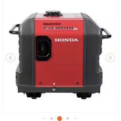 Honda EU3000is 3000 Watt Inverter Gas Generator