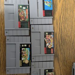 SNES Games for sale