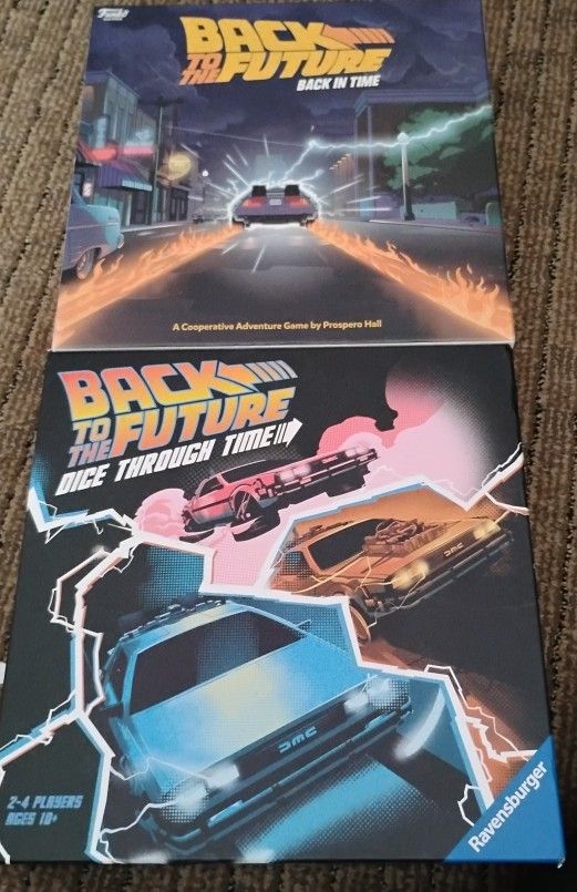 Back To The Future Board Games 