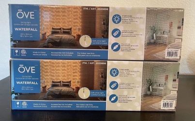 2 Boxes Of Waterfall Lights (Christmas)