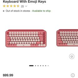 Logitech POP Keys Wireless KeyBoard 