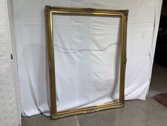 Large Ornate Gold Art Frame