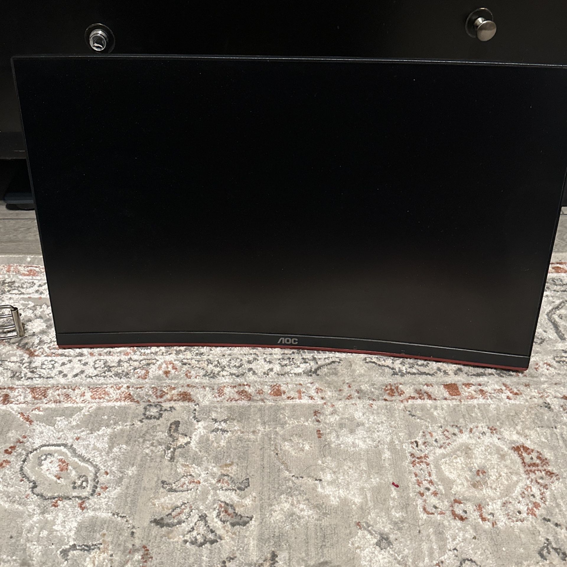 Aoc 24” Monitor Curved 144hz 1080p