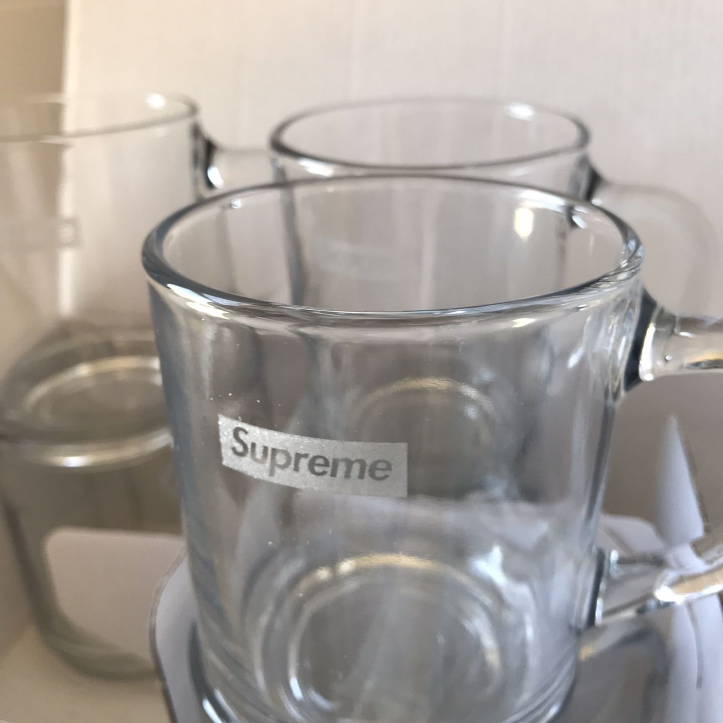 Supreme Duralex Glass Mugs ( Set Of 6 ) for Sale in Long Beach 