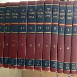 The World Book Encyclopedia Set -1956 Edition