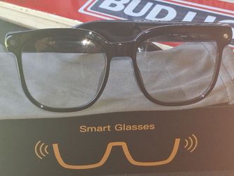 M02S Smart Glasses Transparent Lenses