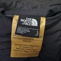 Youth Girls Large North Face Reversible Coat