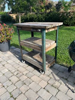 Grill car, patio cart, planting station !!!