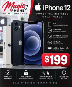 iPhone 12 unlocked