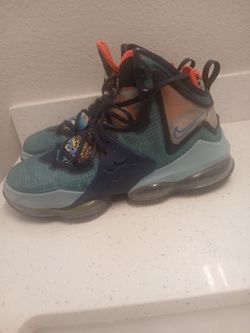 Nike LeBron 19 New Blue Men's Basketball Shoes Size 10
