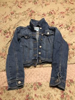 Old navy kids size L denim jean jacket