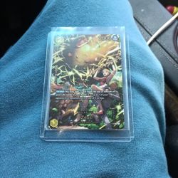 One Piece Character Zeus Card