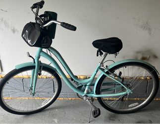 Bicycle, Car Bike Rack, Pump, Accessories Including Large Metal Hooks