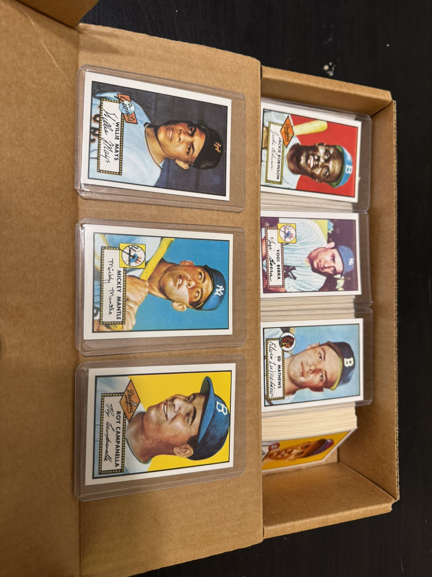Topps Baseball 1983 Reprint of 1952 Set Complete