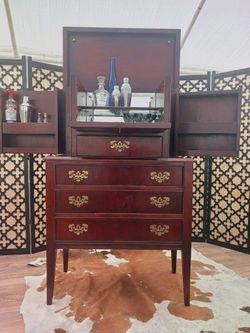 Vintage Bar Cabinet, Dining Buffet, Delivery 