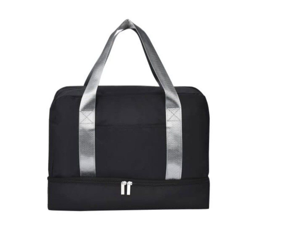 Fidelo Travel Bags Women - Functional 11 inches Duffel Bags - Packable Bag for Sports with Large Capacity, Zipper, Multiple Compartment, Strap, Built