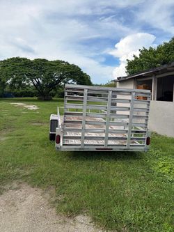 Aluminum trailer 6 x 14