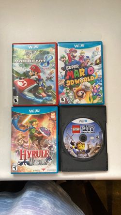 Lot Wii U Nintendo Mario, Zelda, Lego Games