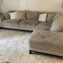 Upholstered living spaces couch