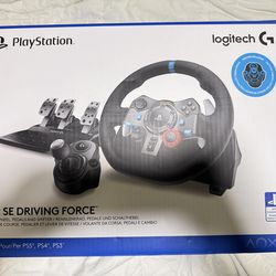 PS5 Logitech G29 SE Driving Force Wheel New/Open box