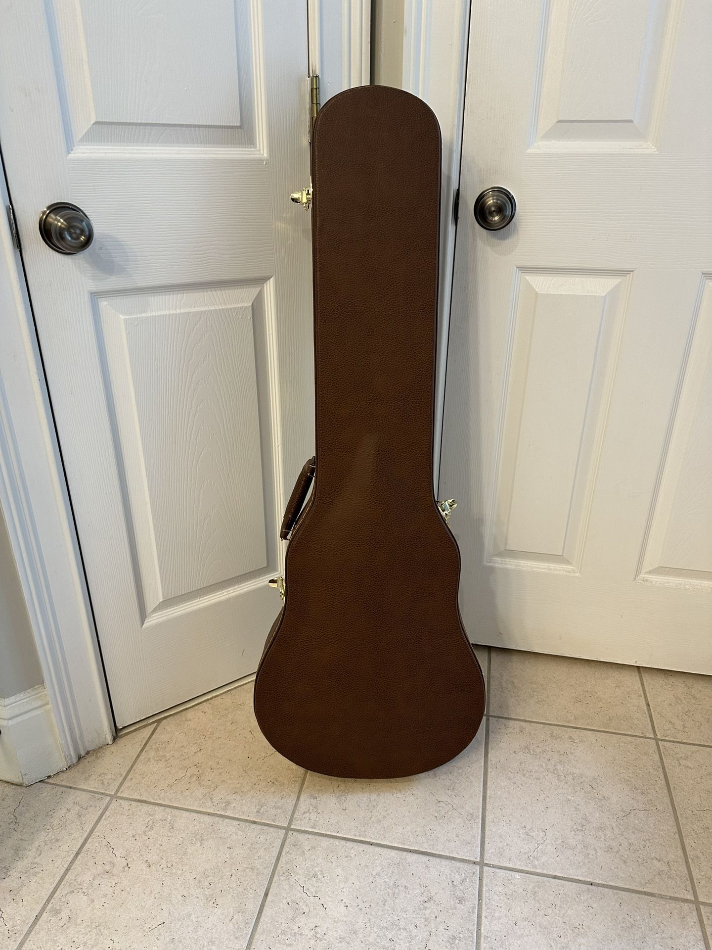 New Gator Cases GW-LP-BROWN Gibson Les Paul Deluxe Wood Case - $160